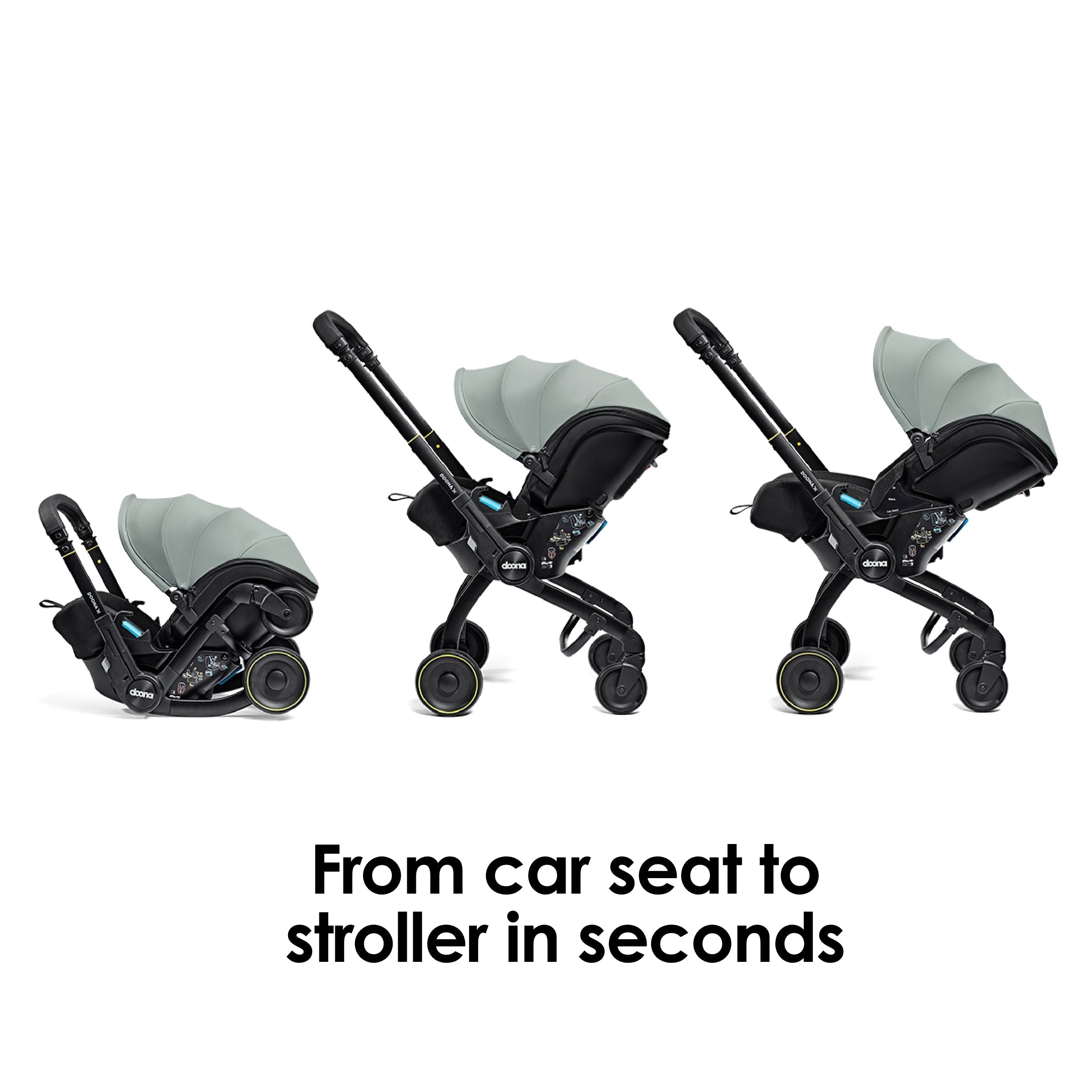 Doona X Car Seat & Stroller & Isofix Base - Dusty Sage