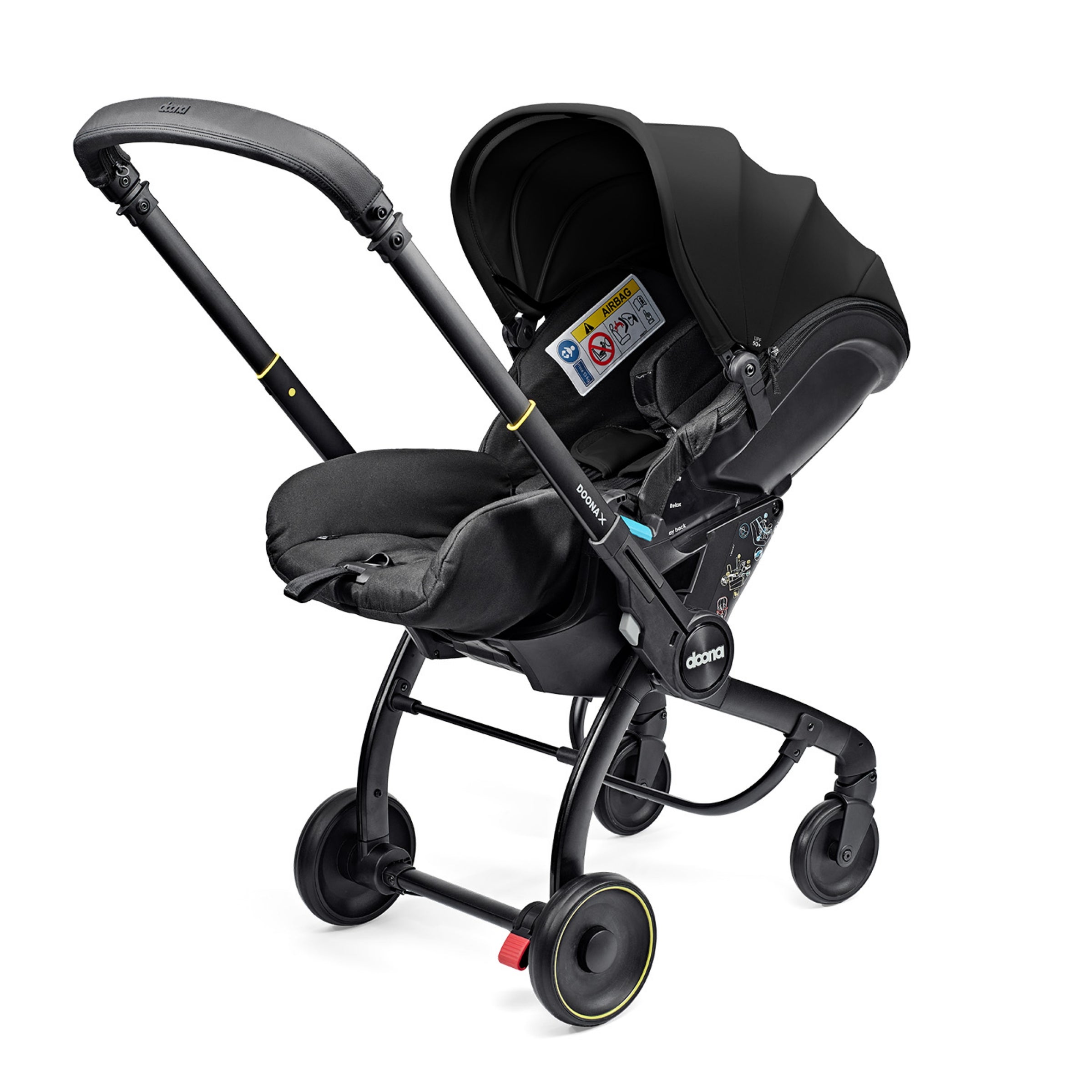 Doona X Car Seat & Stroller & Isofix Base - Nitro Black
