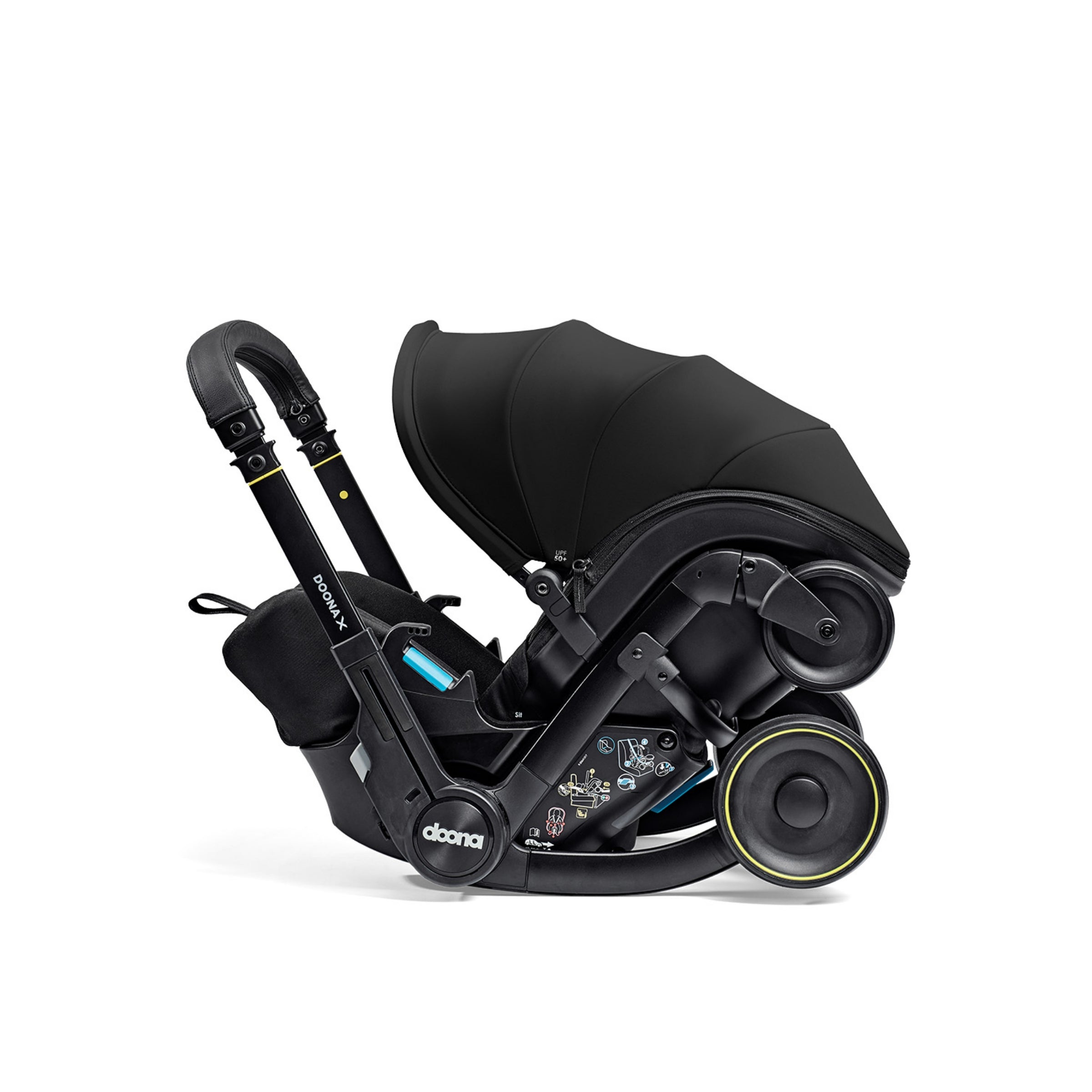 Doona X Car Seat & Stroller & Isofix Base - Nitro Black