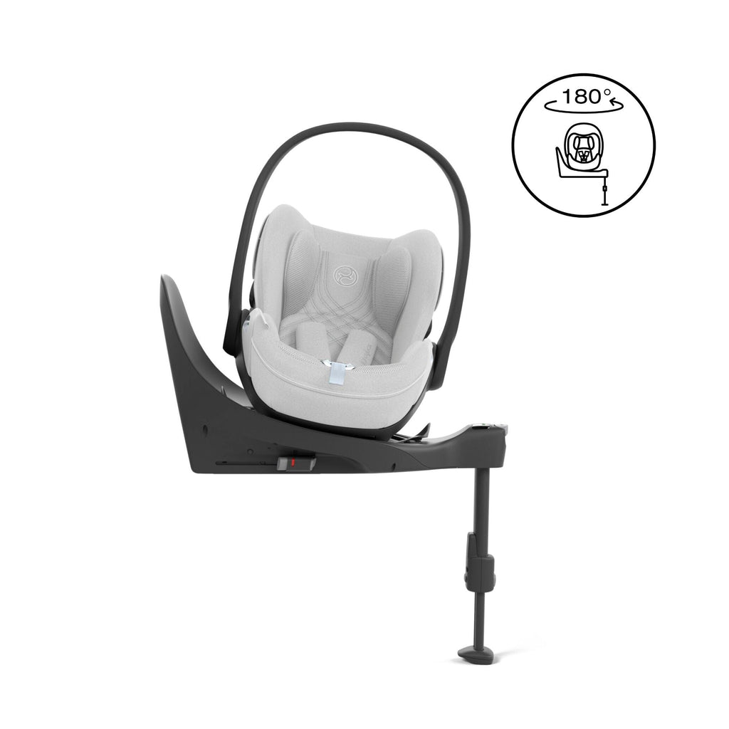 Cybex Cloud T i-Size Plus Car Seat - Platinum White