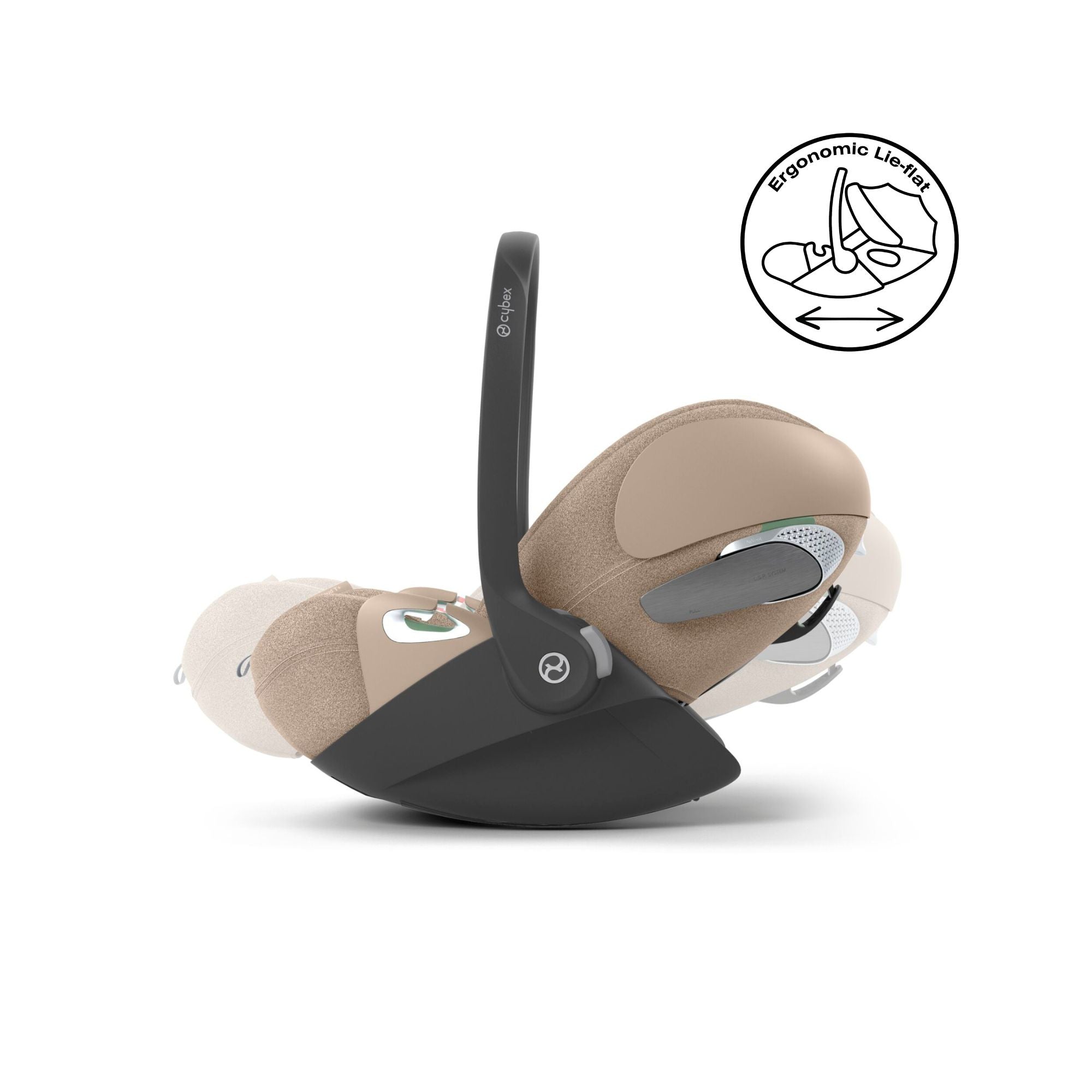 Cybex Cloud T Plus i-Size Car Seat - Cozy Beige